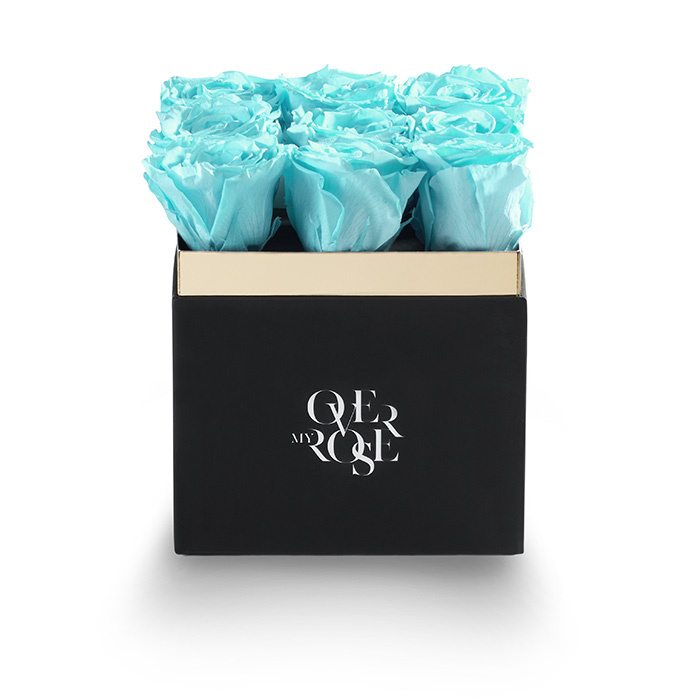 Composizione di rose stabilizzate grande tiffany